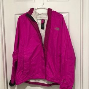North face rain jacket